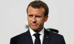 Le président français Emmanuel Macron, le 2 juillet 2018 à Nouakchott
