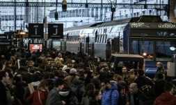 Affluence gare de Lyon le 20 décembre 2019