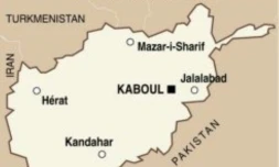 Carte de l'Afghanistan