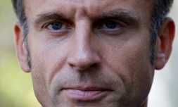 Emmanuel Macron Ă Orange dans le Vaucluse, le 1er septembre 2023