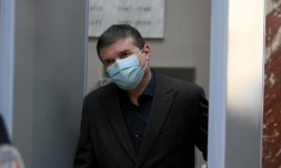 Alexandre Guérini au tribunal à Marseille, le 15 mars 2021