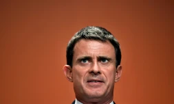 L'ex-Premier ministre Manuel Valls, le 5 mai 2017 Ă Paris