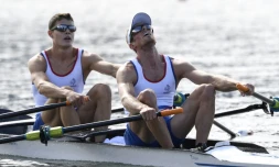 Le duo Jérémie Azou-Pierre Houin, aux jeux Olympiques de Rio, le 11 août 2016
