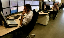 La nouvelle tour de contrôle de la gare de Lyon, le 13 mars 2017 à Vigneux-sur-Seine 