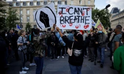 Manifestation contre les violences policiĂšres et le racisme, le 9 juin 2020 Ă Paris