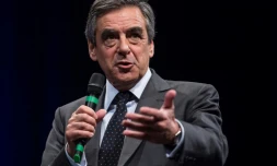 François Fillon lors d'un meeting le 9 novembre 2016 à Lille