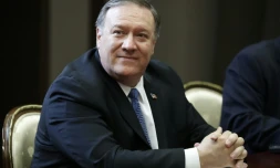 Le chef de la diplomatie américaine, Mike Pompeo, le 14 mai 2019 à Stochi
