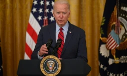 Le président américain Joe Biden à la Maison Blanche, le 24 juin 2021 à Washington