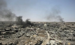 Le Vieux Mossoul en ruines, le 9 juillet 2017