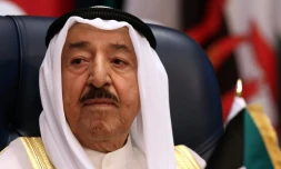 L'émir du Koweït, le Sheikh Sabah al-Ahmad al-Jaber al-Sabah, le 27 mai 2015