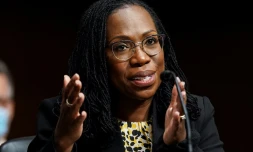 La juge Ketanji Brown Jackson, le 28 avril 2021, Ă Washington