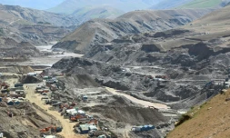 Une mine dans la vallée de Gulak-Dara en Afghanistan, le 28 juillet 2026