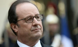 François Hollande le 25 octobre 2016 à l'Elysée à Paris