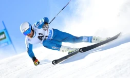 Le Norvégien Kjetil Jansrud lors de la 1re manche du slalom géant de Sölden (Autriche), le 23 octore 2016 