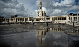 La cathédrale "Nossa Senhora do Rosario" de Fatima", le 11 mai 2017