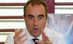 Le Premier ministre Sébastien Lecornu le 27 août 2026 à Mamoudzou, à Mayotte