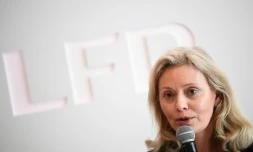 Nathalie Boy de la Tour présidente de la Ligue de football professionnelle à Paris le 11 mars 2020.