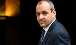 Le secrétaire général de la CFDT, Laurent Berger, le 25 juillet 2017 à Matignon