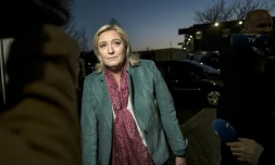 La président du FN Marine Le Pen le 9 décembre 2015 à Lille