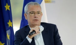 Le président d'Engie Jean-Pierre Clamadieu, à la réunion du Medef à Paris le 27 août 2020