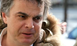 L'écrivain et cinéaste Alexandre Jardin, porte-parole du mouvement "la Maison des citoyens", le 15 avril 2016 à Reims