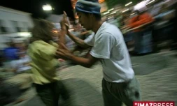Salvador de Bahia - Brésil - 
La Capoeira Angola, menée par le Maître Lua Rasta