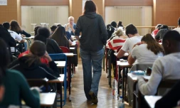 L'épreuve de philosophie du bac 2019 dans un lycée de Strasbourg, le 17 juin 2019