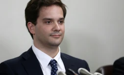 Le Français Mark Karpeles, ancien dirigeant de la plateforme d'échange de bitcoins MtGox, le 11 juillet 2017 à Tokyo