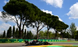 L'Autodrome international Enzo et Dino Ferrari, où se déroulera le GP d'Emilie-Romagne dimanche, le 16 avril 2021 à Imola