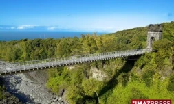 Le pont de la rivière de l'Est  - Photo Yann Guichaoua