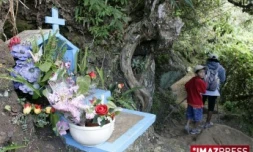 Chemin de randonnée dans les hauts de l'ouest