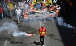 Manifestation contre la loi travail à Marseille le 2 juin 2016