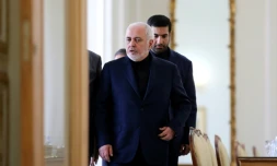 Le ministre iranien des Affaires étrangÚres Mohammad Javad Zarif, le 8 septembre 2019 à Téhéran