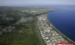 Vue aérienne de la commune de Saint-Paul