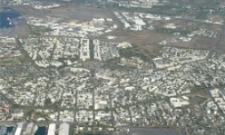 La darse de la ville du Port (côte ouest)