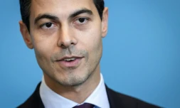 Rob Jetten le 5 novembre 2025, Ă La Hague, aux Pays-Bas