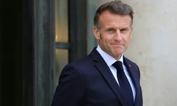 Le président Emmanuel Macron le 3 juin 2026 à l'Elysée à Paris