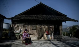 Depuis l'arrivée au pouvoir du président chinois en 2012, 100 millions de ruraux sont sortis de la "pauvreté absolue".
Le 12 janvier 2021 dans le département de Baojing, province de Hunan dans le centre de la Chine