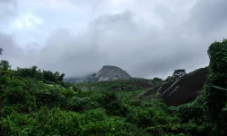 Les collines d'Idanre au Nigeria, le 25 août 2018