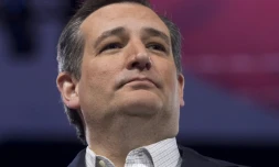 Le sénateur du Texas et candidat à l'investiture républicaine Ted Cruz prÚs de Washington le 4 mars 2016