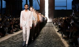 Un défilé d'Ermenegildo Zegna à Milan, le 14 juin 2019 