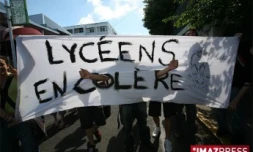 Manifestation des lycéens