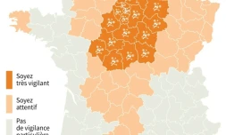 24 départements en vigilance neige 