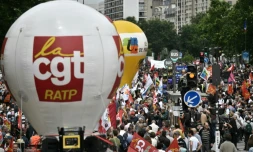 Manifestation contre la loi travail à Paris, le 5 juillet 2016