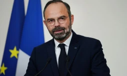 Edouard Philippe à Matignon le 19 décembre 2019
