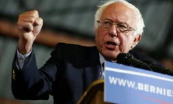 Le candidat à la primaire démocrate Bernie Sanders à Santa Monica le 7 juin 2016