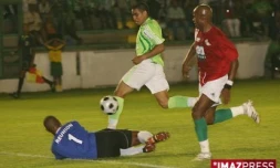 Football - Rencontre entre la sélection de La Réunion et l'AS Saint-Etienne