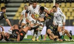 Le 3e ligne de Toulouse Jerome Kaino en Top 14 sur la pelouse de La Rochelle le 27 février 2021