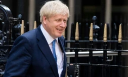 Boris Johnson, sur le point de devenir Premier ministre du Royaume-Uni mercredi, Ă Londres le 23 juillet 2019