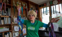 Ginette Bedard s'apprête à prendre le départ du marathon de New York dimanche, à 85 ans